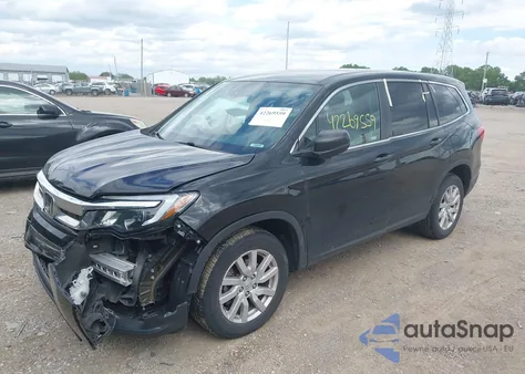 2019 Honda Pilot Lx из США, поврежденный, VIN 5FNYF6H14KB031998